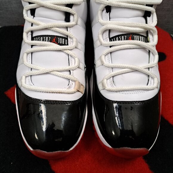 Size 14 Nike Jordan 11 Retro Low Concord-Bred XI AV2187-160 Men - Picture 16 of 16